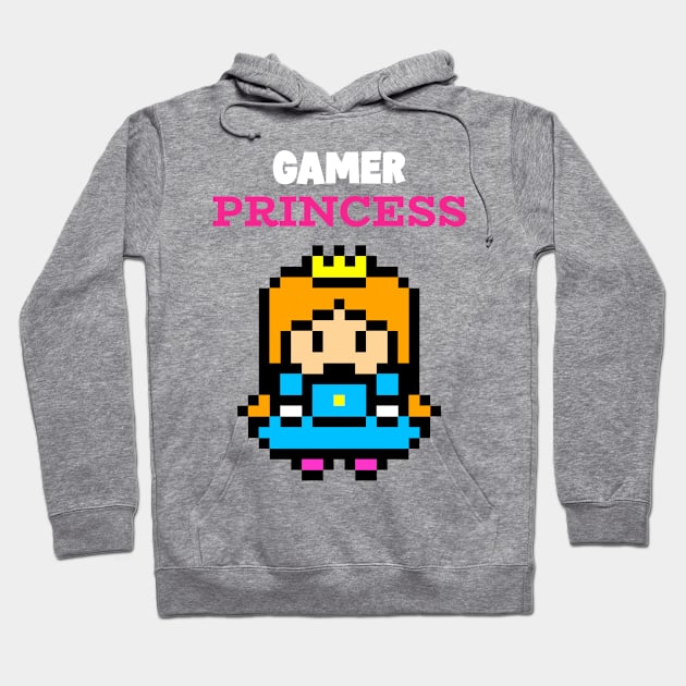 Gaming Girl - Gamer Princess Hoodie by SweetStudios